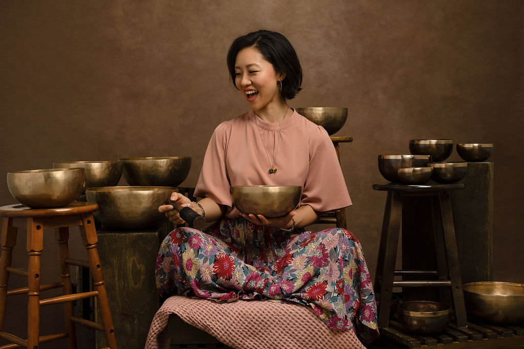 Nanako Aramaki - sound therapist & wellness coach